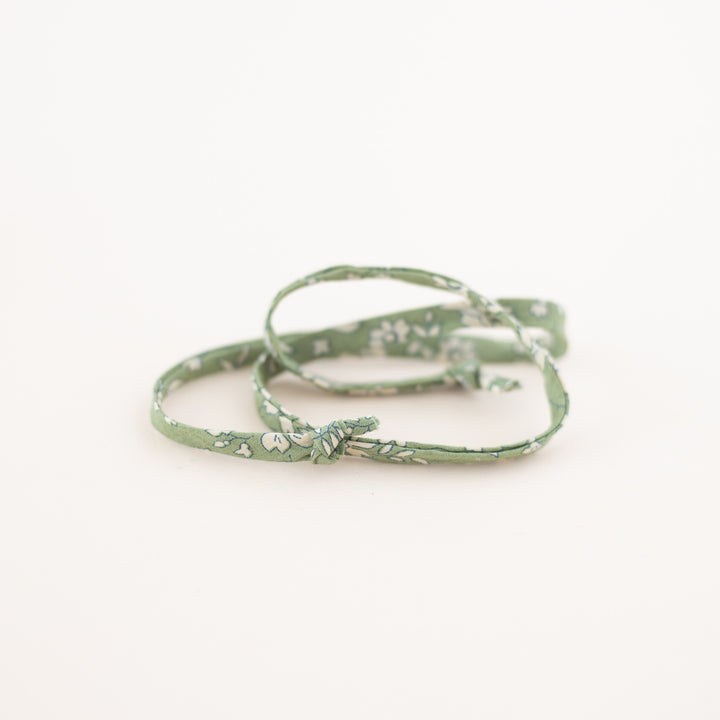 Sage Green Floral Laces