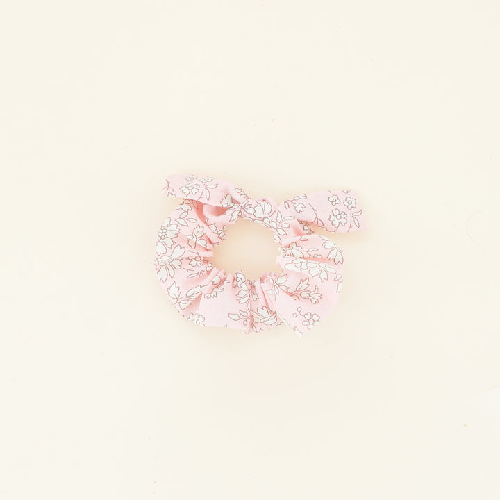 Toddler scrunchie in Light Pink Floral