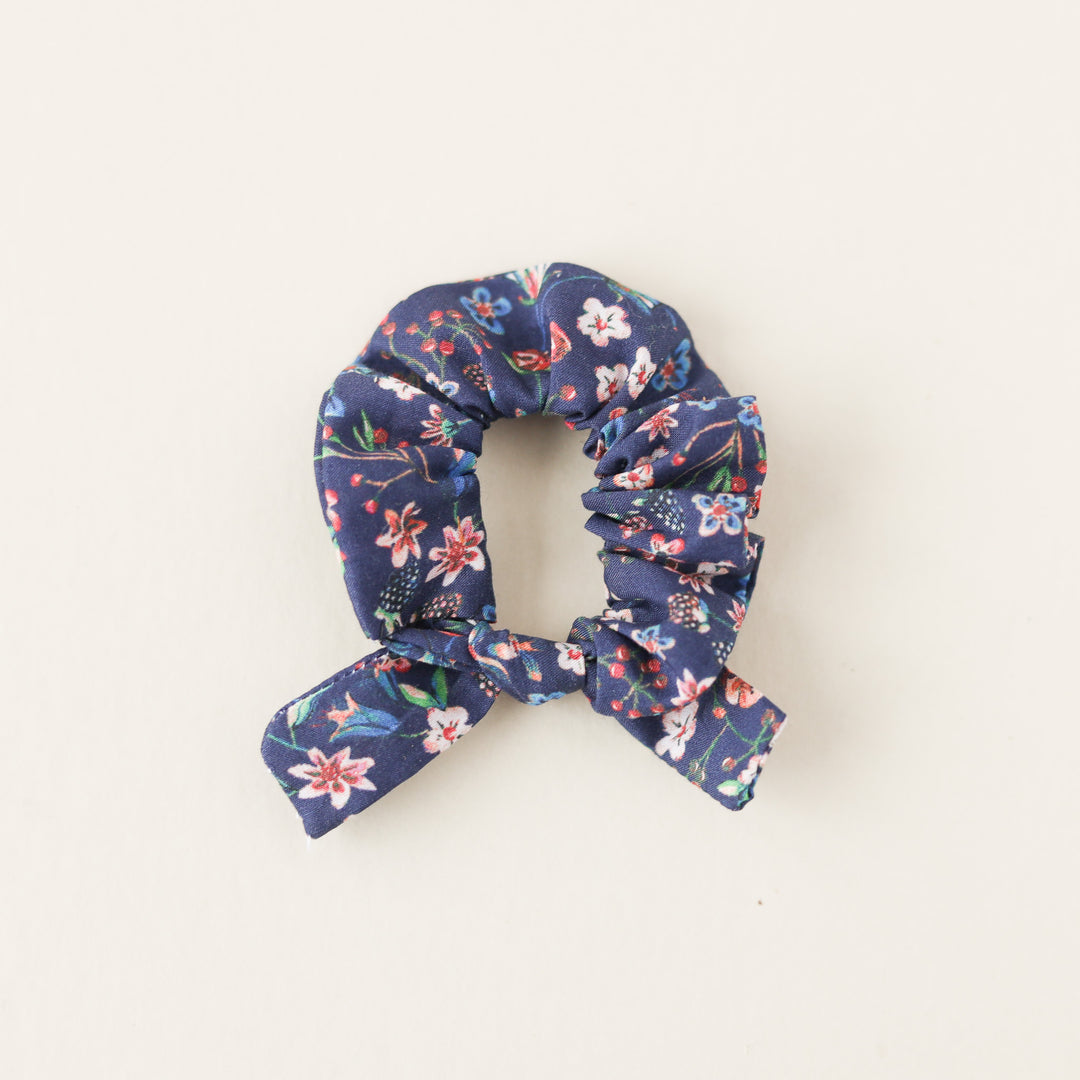 Toddler Scrunchie in Blue Floral