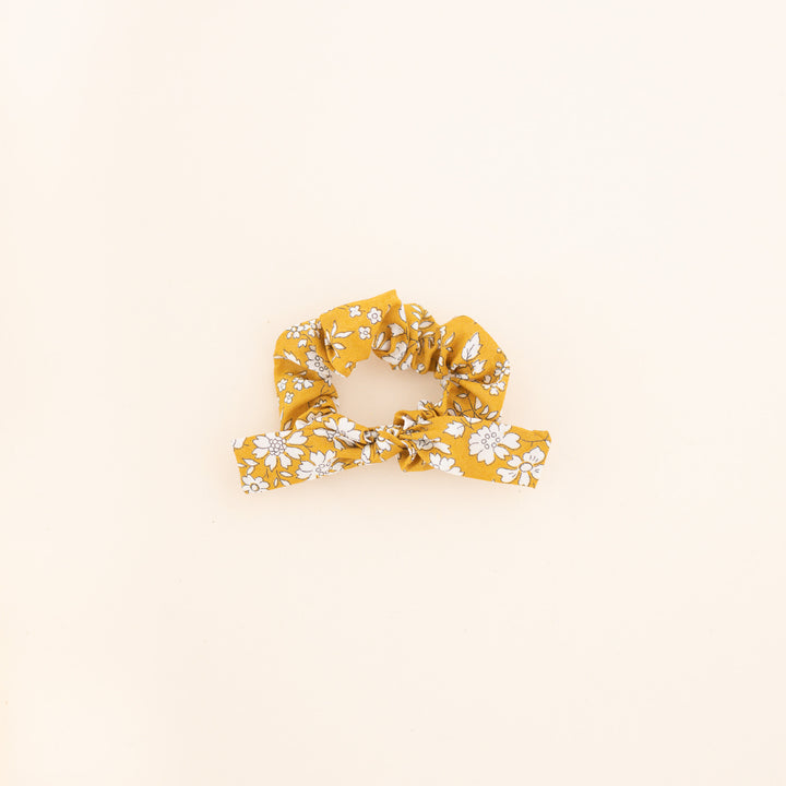 Toddler Scrunchie in Mustard Floral