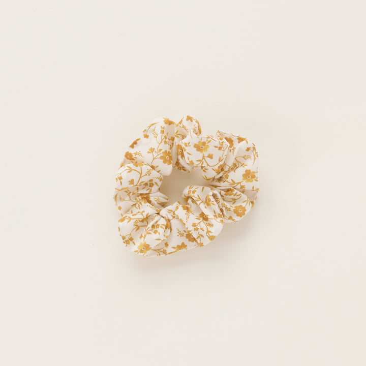 Adult Scrunchie in Golden Floral